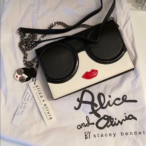 Alice and Olivia wallet crossbody bag